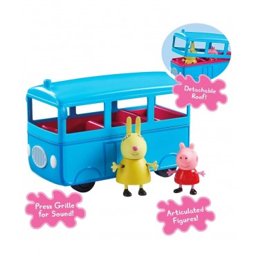 Peppa Pig Push Along School Bus